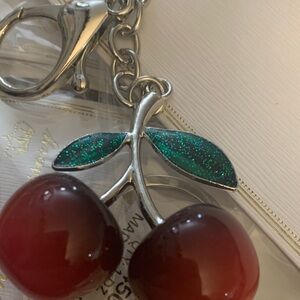 Red Cherry Keychain